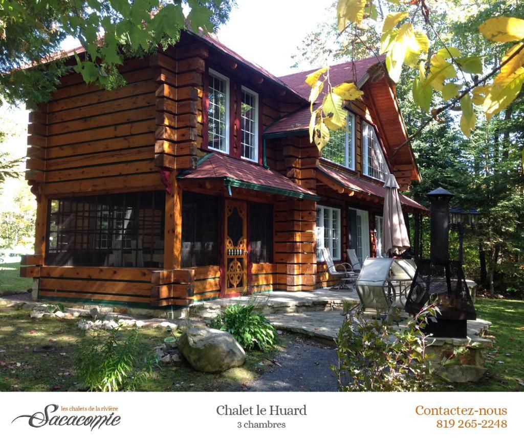 Chalets De La Riviere Sacacomie Villa Сен-Алексис-де-Мон Екстериор снимка
