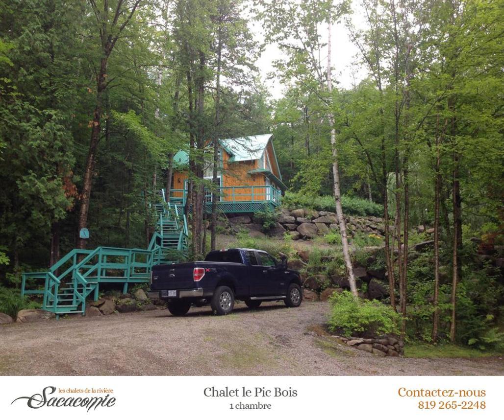 Chalets De La Riviere Sacacomie Villa Сен-Алексис-де-Мон Екстериор снимка