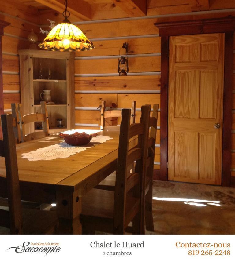 Chalets De La Riviere Sacacomie Villa Сен-Алексис-де-Мон Екстериор снимка