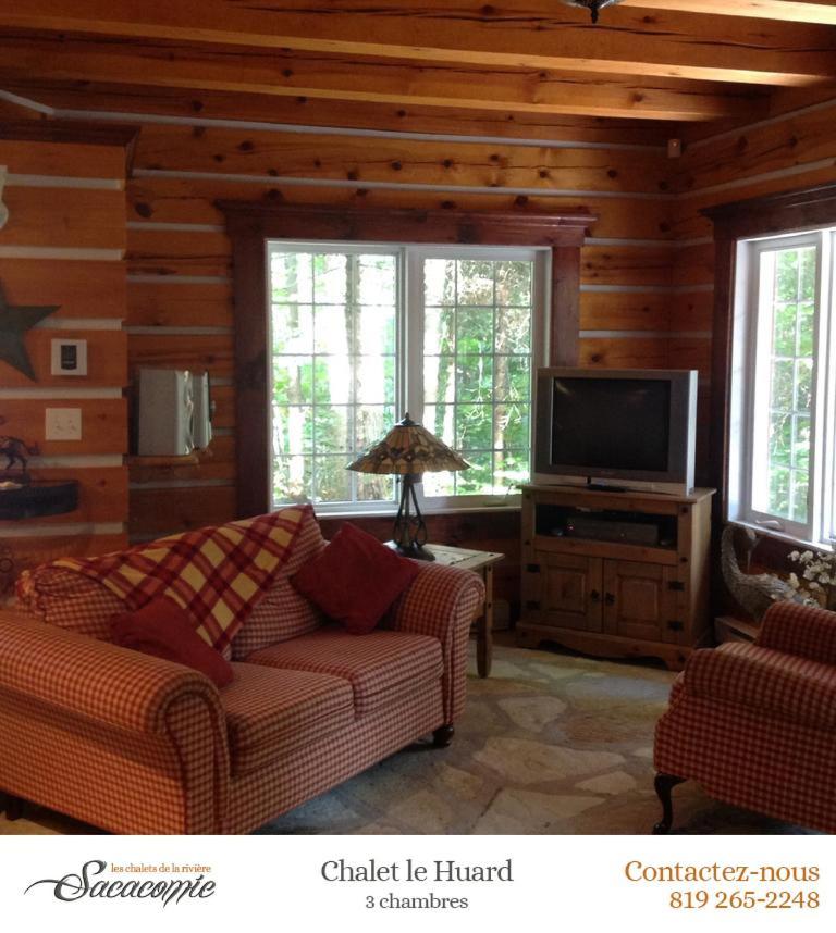 Chalets De La Riviere Sacacomie Villa Сен-Алексис-де-Мон Екстериор снимка
