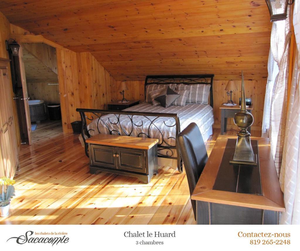 Chalets De La Riviere Sacacomie Villa Сен-Алексис-де-Мон Екстериор снимка
