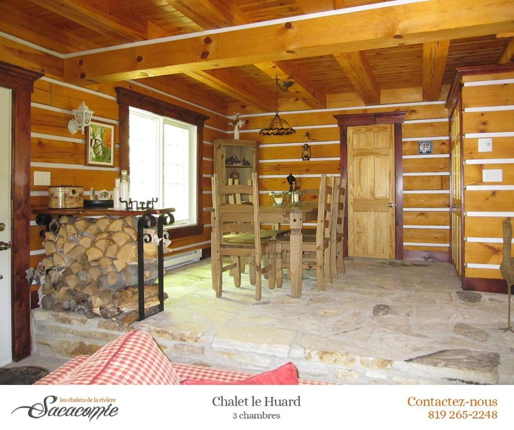Chalets De La Riviere Sacacomie Villa Сен-Алексис-де-Мон Екстериор снимка