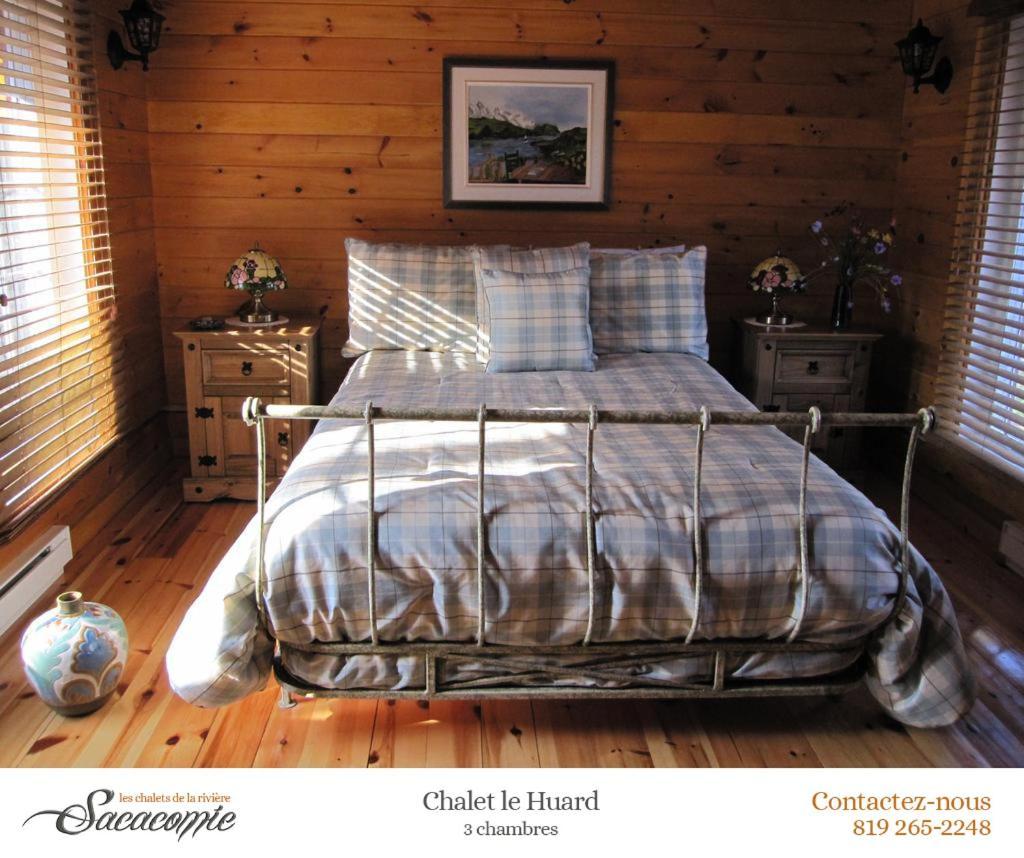 Chalets De La Riviere Sacacomie Villa Сен-Алексис-де-Мон Екстериор снимка