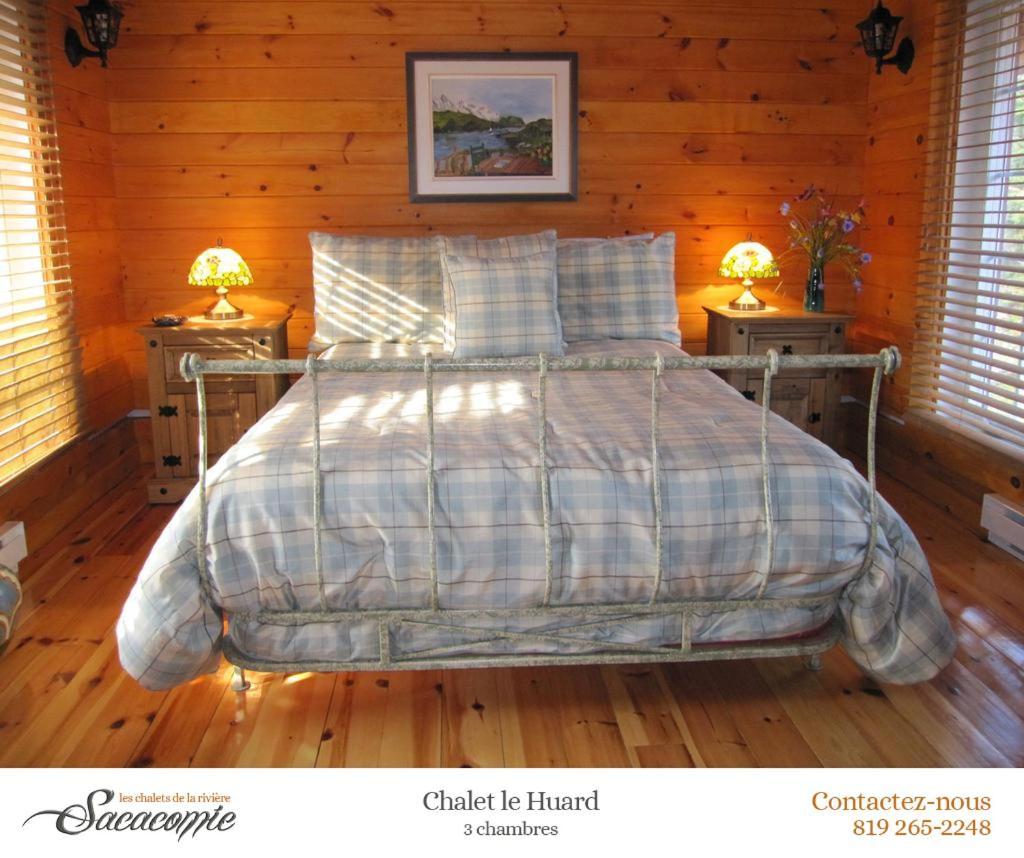 Chalets De La Riviere Sacacomie Villa Сен-Алексис-де-Мон Екстериор снимка