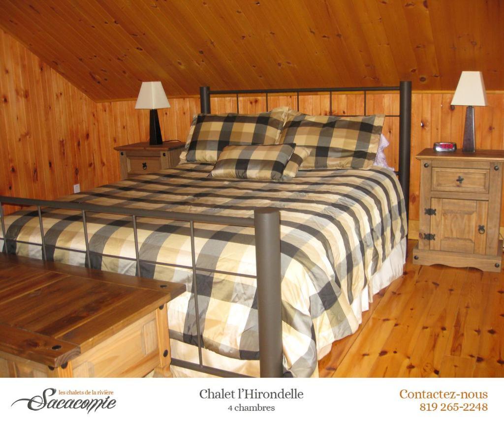 Chalets De La Riviere Sacacomie Villa Сен-Алексис-де-Мон Екстериор снимка
