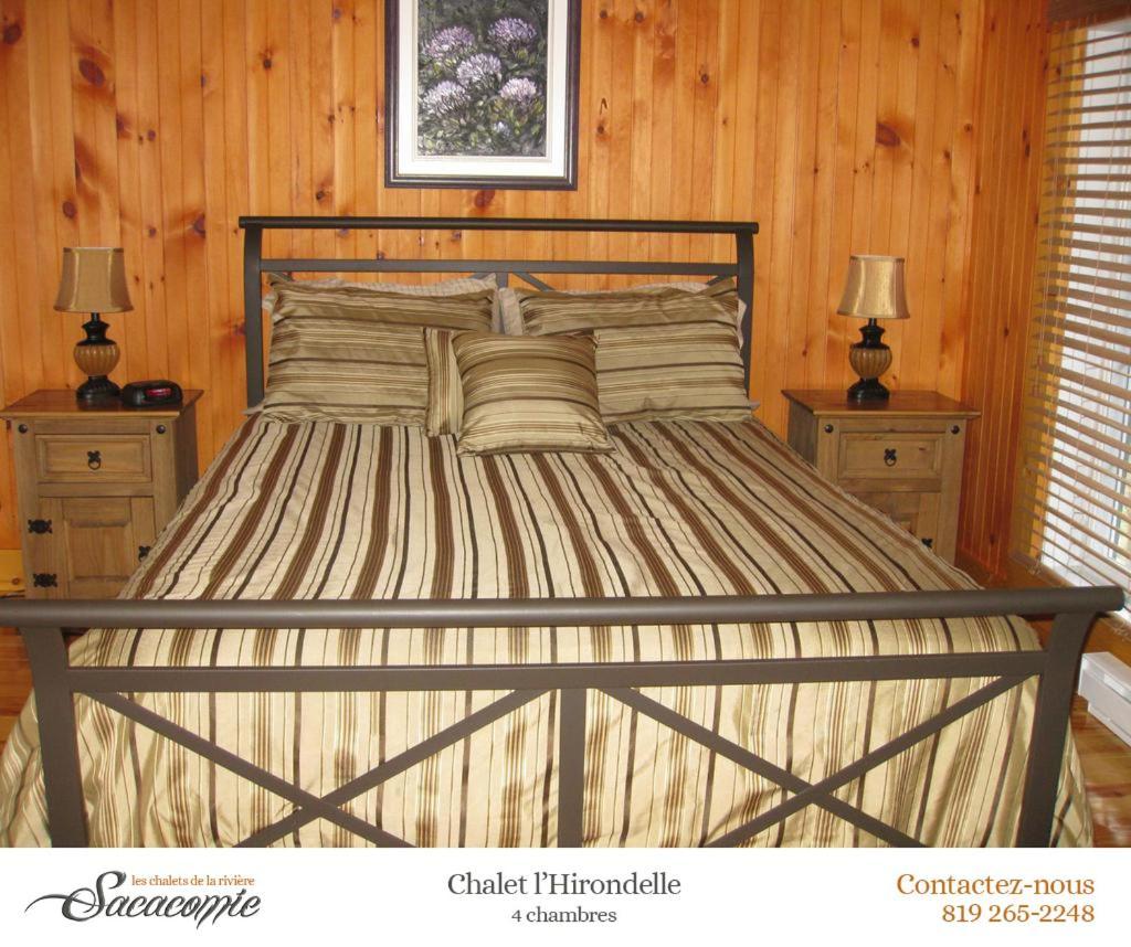 Chalets De La Riviere Sacacomie Villa Сен-Алексис-де-Мон Екстериор снимка