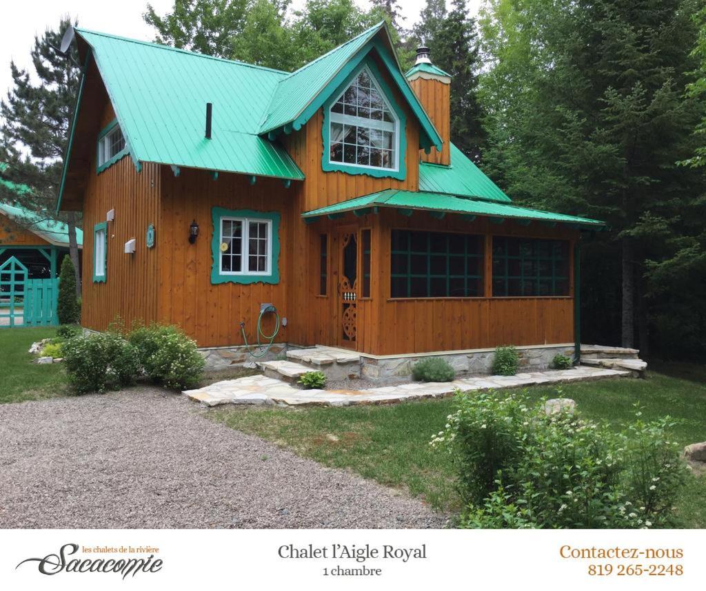 Chalets De La Riviere Sacacomie Villa Сен-Алексис-де-Мон Екстериор снимка