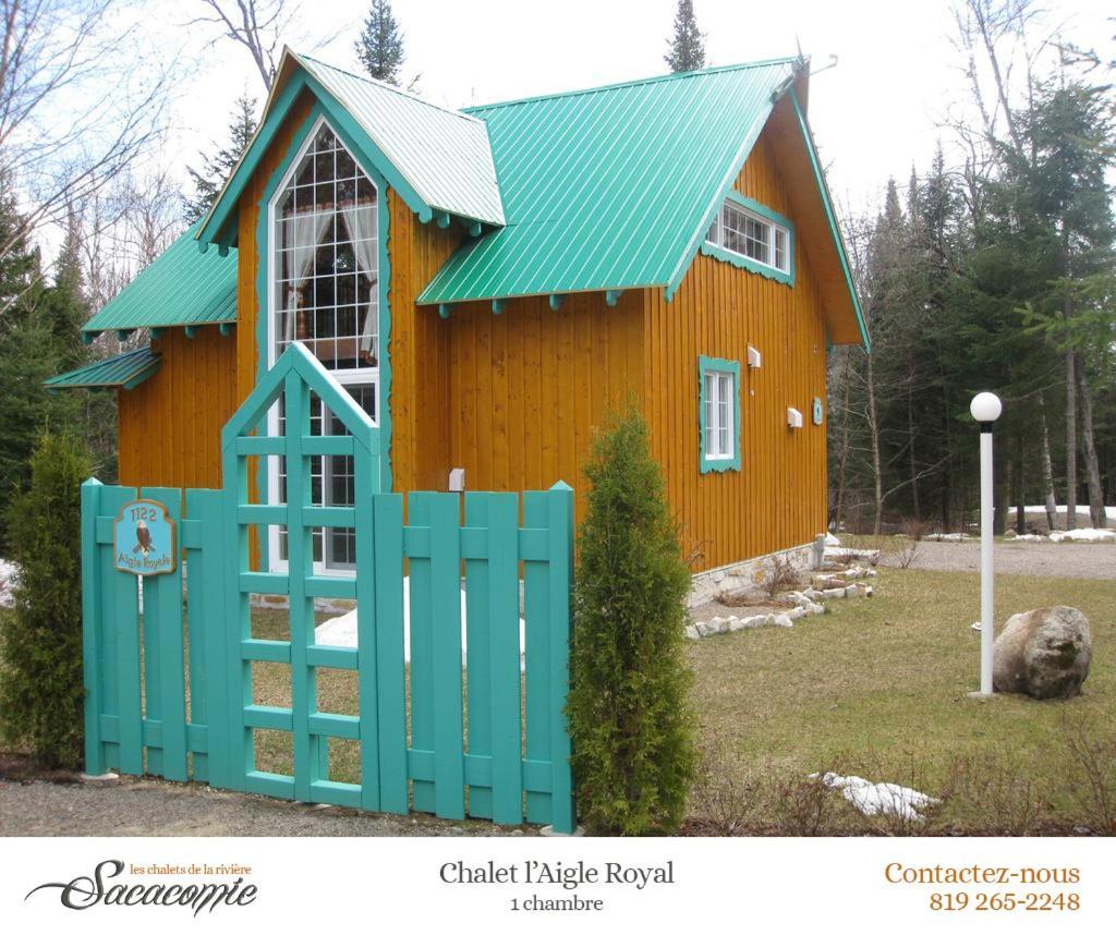 Chalets De La Riviere Sacacomie Villa Сен-Алексис-де-Мон Екстериор снимка
