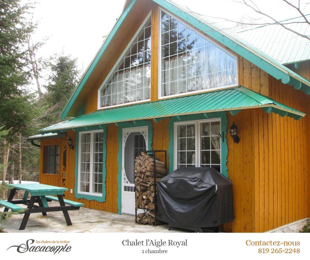 Chalets De La Riviere Sacacomie Villa Сен-Алексис-де-Мон Екстериор снимка